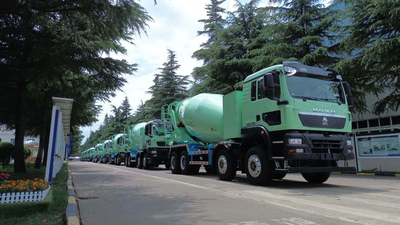 綠色動能再突破！中集車輛新能源攪拌車護(hù)航華東客戶產(chǎn)能持續(xù)升級