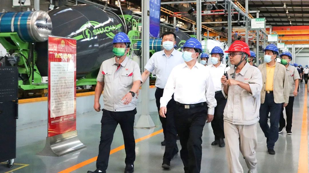 洛陽市委副書記、市長徐衣顯一行調(diào)研中集凌宇